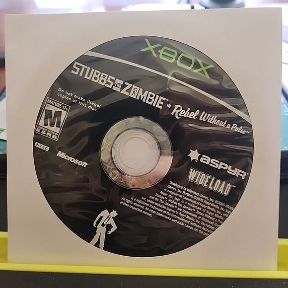 Stubbs the Zombie in Rebel Without a Pulse (Microsoft Xbox, 2005) Disc Only - Picture 1 of 1